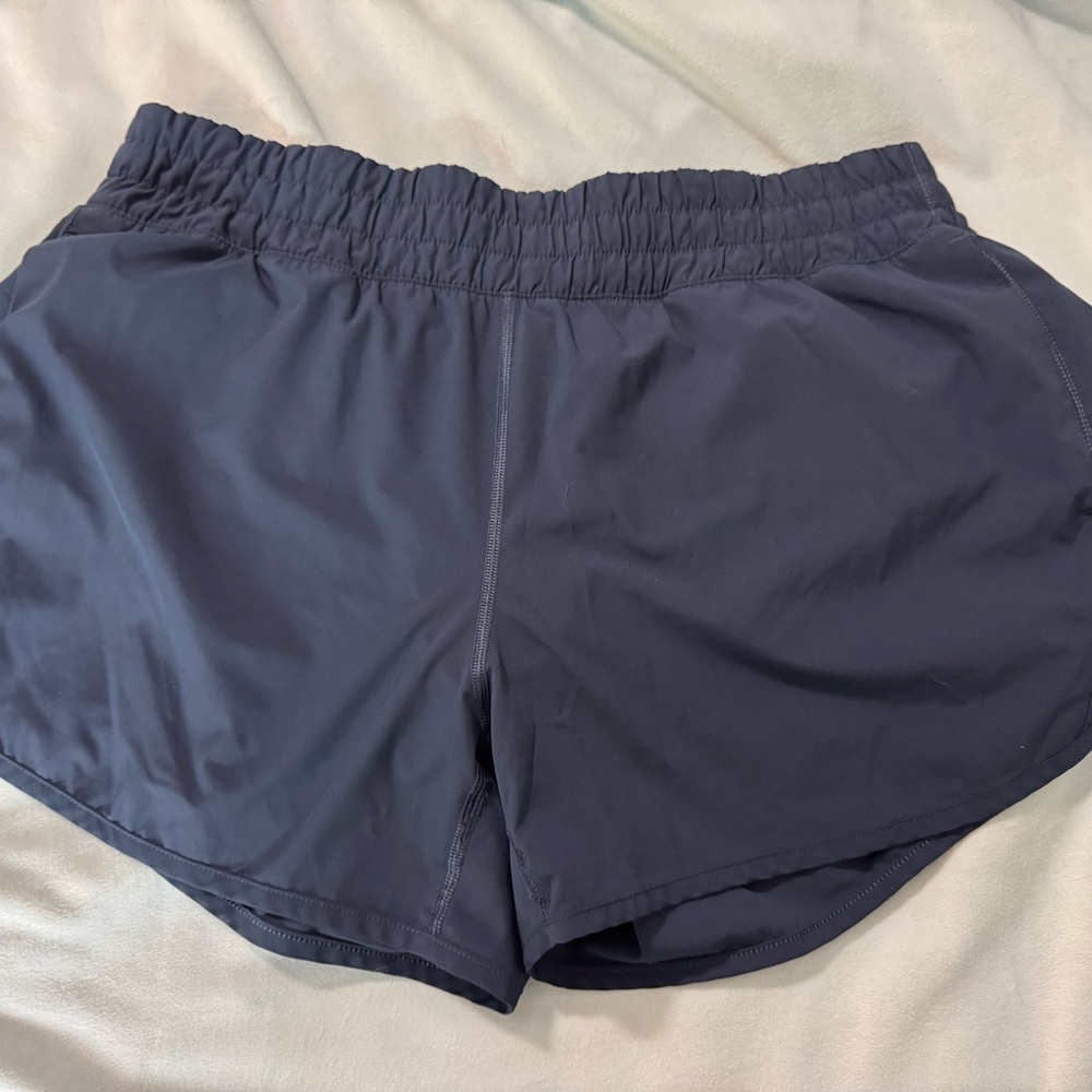 Women's Navy Blue Athletic Shorts